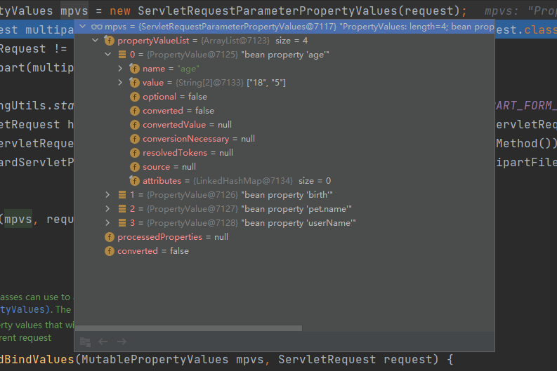 MutablePropertyValues